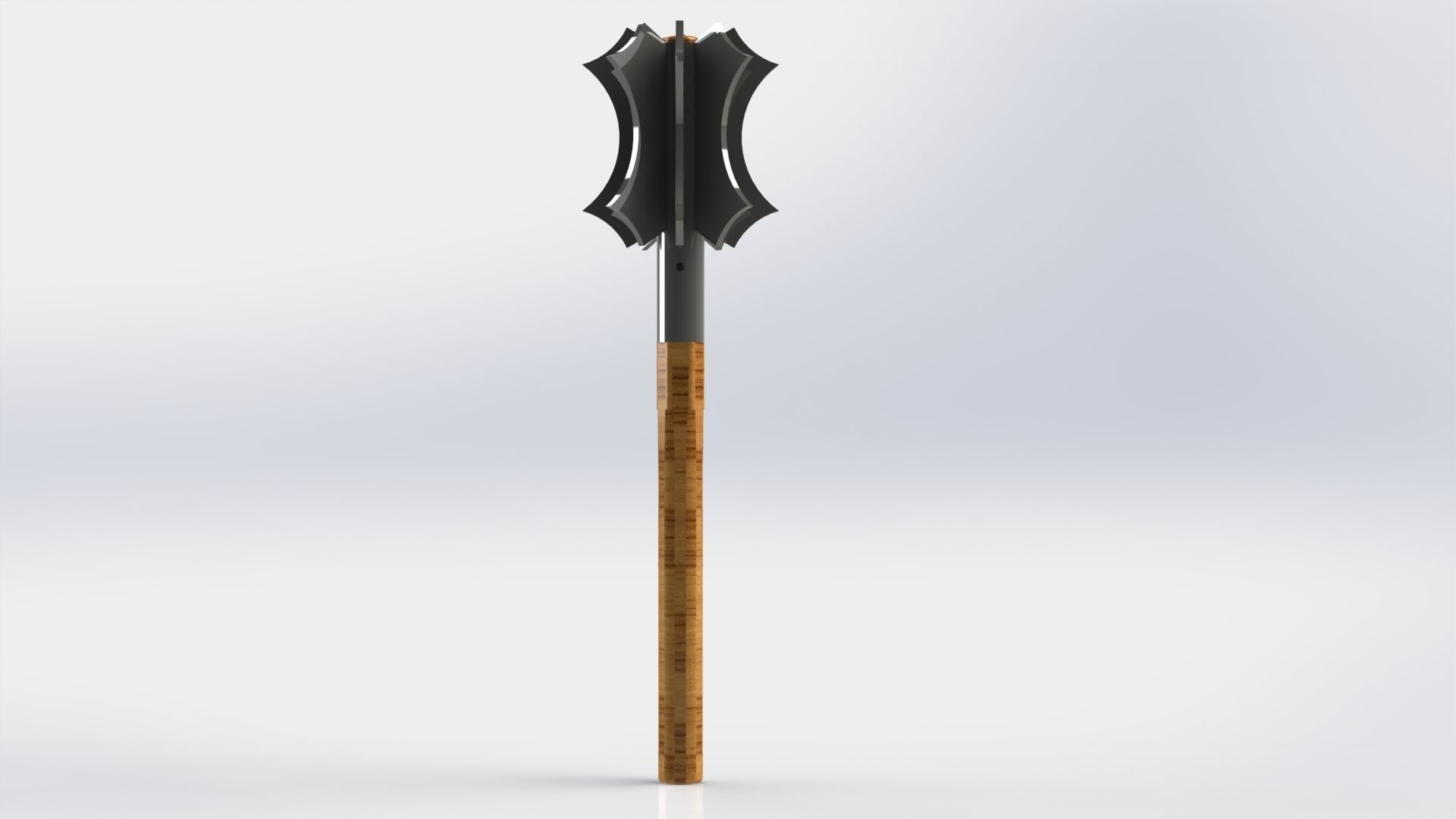 WG 7013 - Mace v1 Low-poly 3D model_3