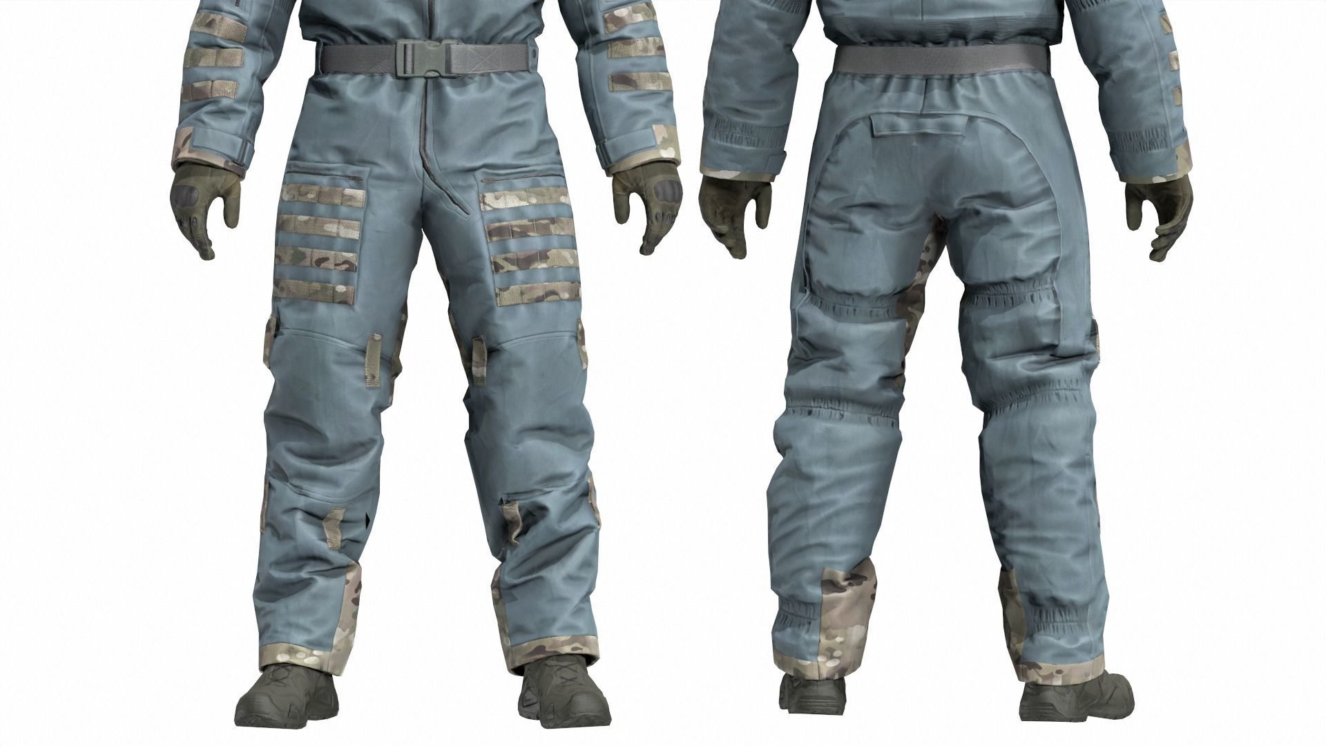 FORT Voin Protective Suit FSB Low-poly 3D model_3