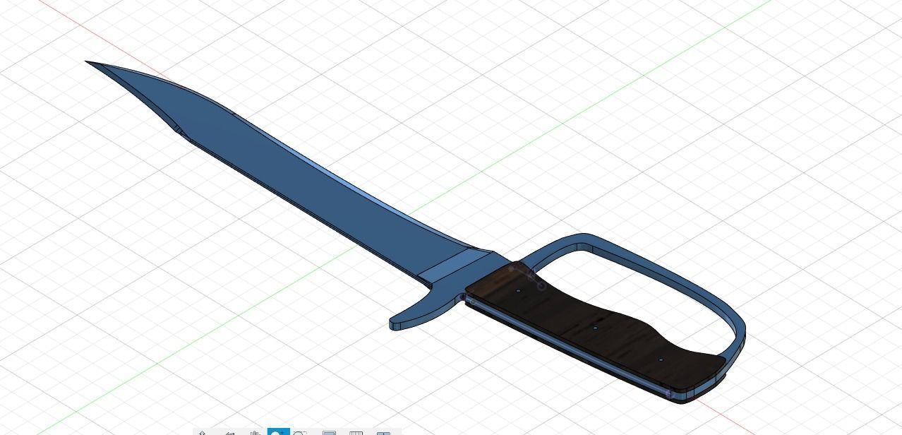 printable knives 3D model 3D printable | CGTrader