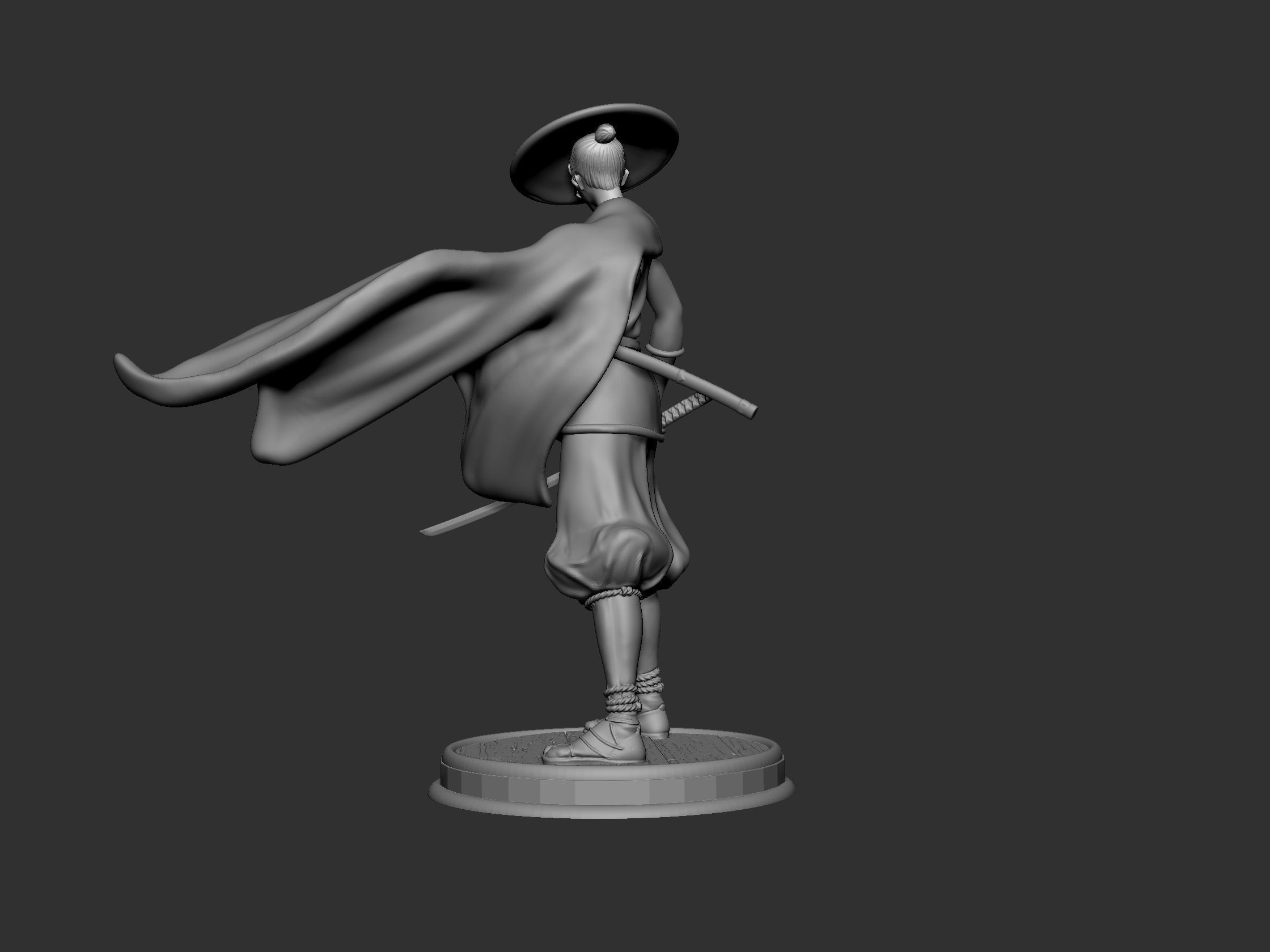 Blue eye samurai 3D print model_11