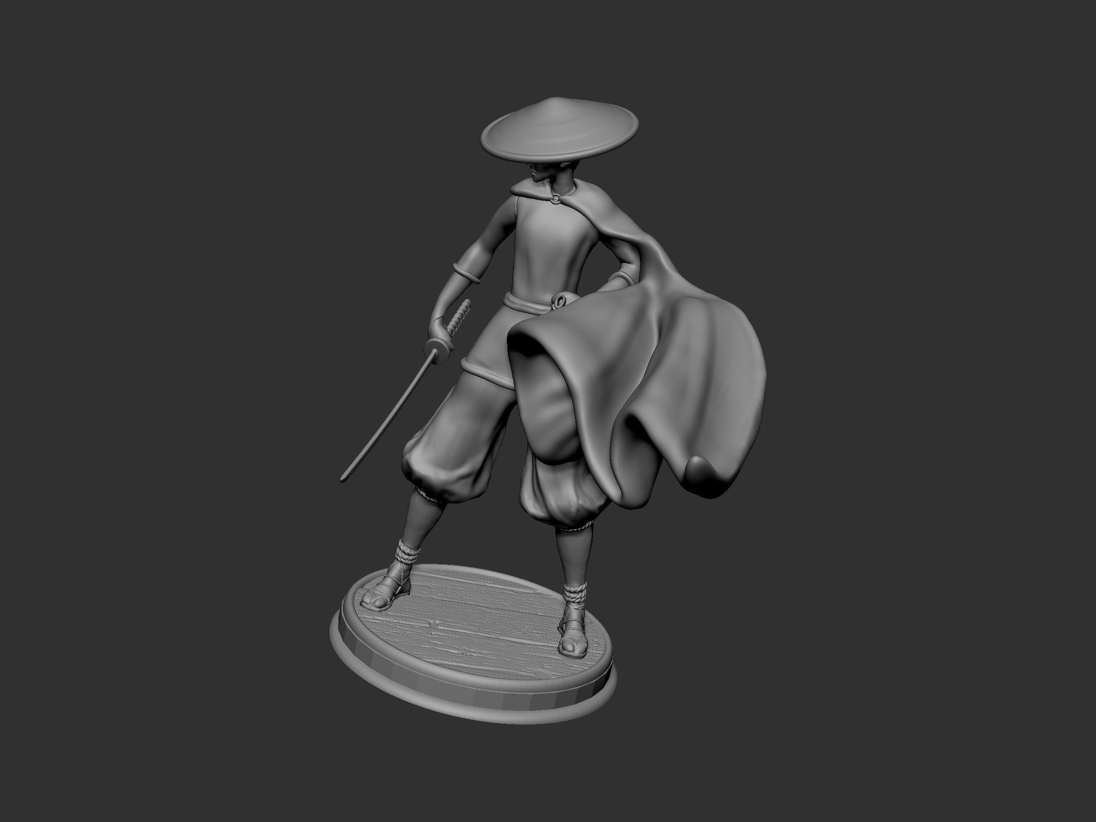 Blue eye samurai 3D print model_7