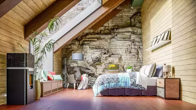 Room among the rocks