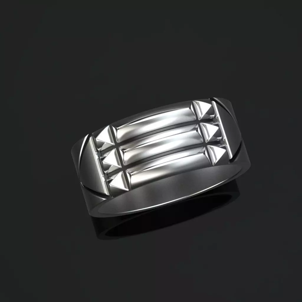 Mens ring 3D print model 3D print model 3D print model 3D print model