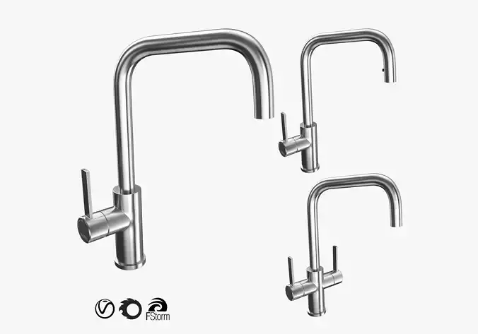 Tap Blanco Jandora S 3D model