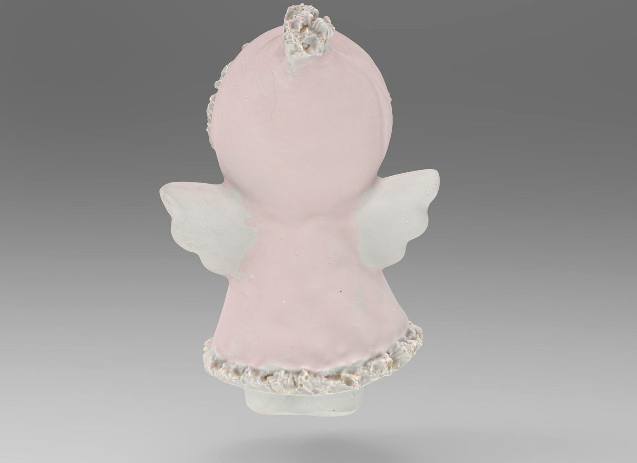 Christmas angel Low-poly 3D model_6