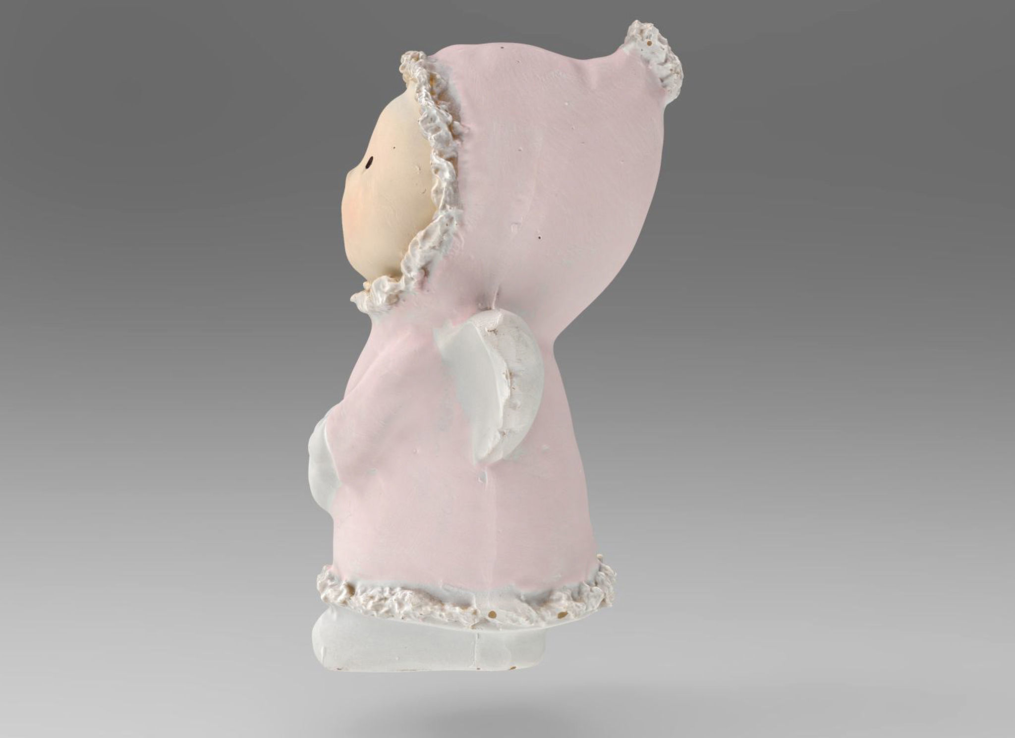 Christmas angel Low-poly 3D model_4