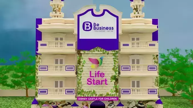 Disney school 3Ds Max 2018 - Vray