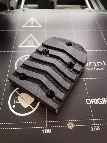 Salomon Ski Boots Heel Performa Evolution Symbio 3D print model Salomon Ski Boots Heel Performa Evolution Symbio 3D print model