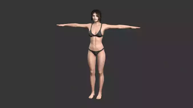 Game character Woman