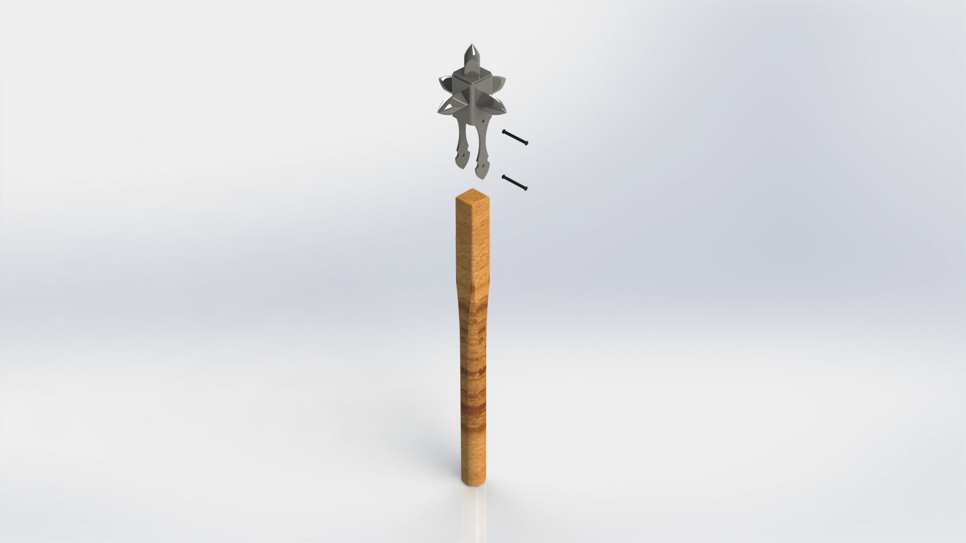 WG 7013 - Mace v4 Low-poly 3D model_2