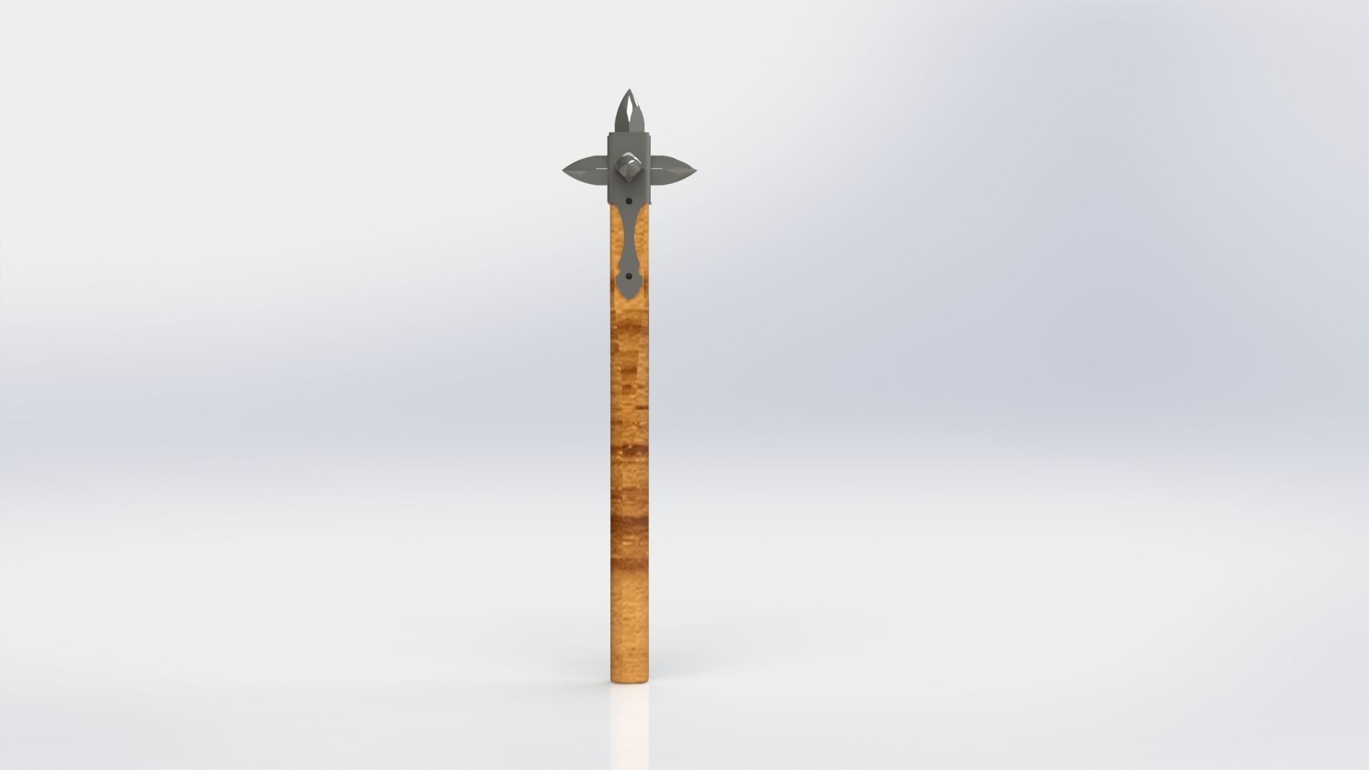 WG 7013 - Mace v4 Low-poly 3D model_3