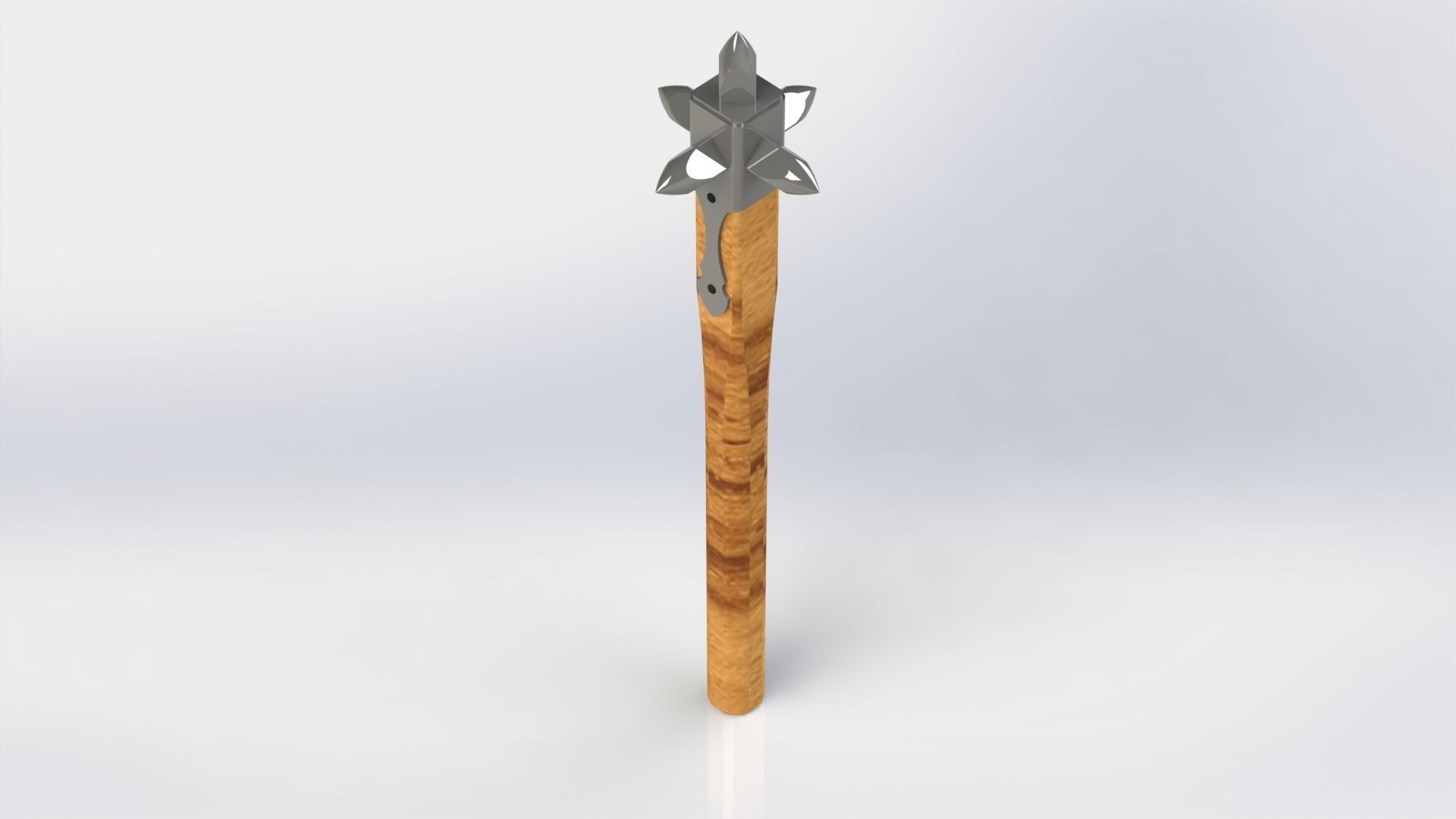 WG 7013 - Mace v4 Low-poly 3D model_5