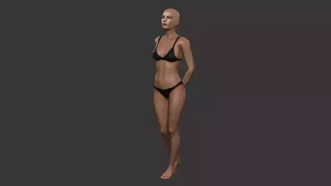 Game character Woman