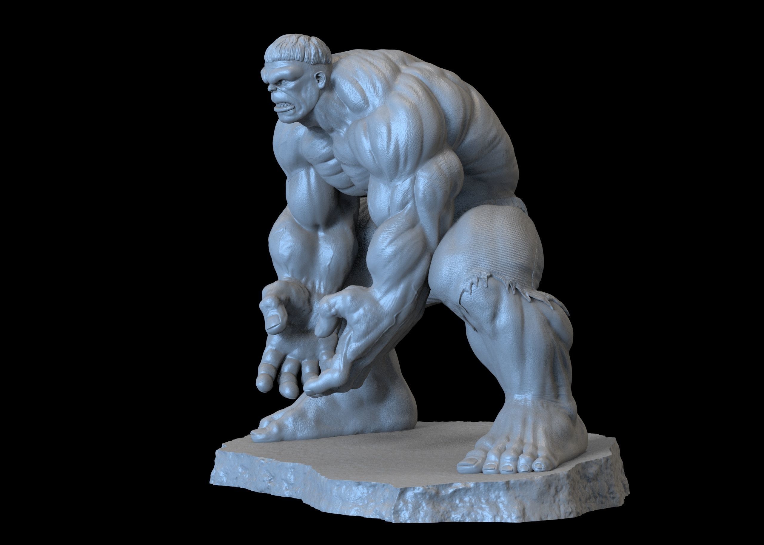 Hulk- 3D print model_2