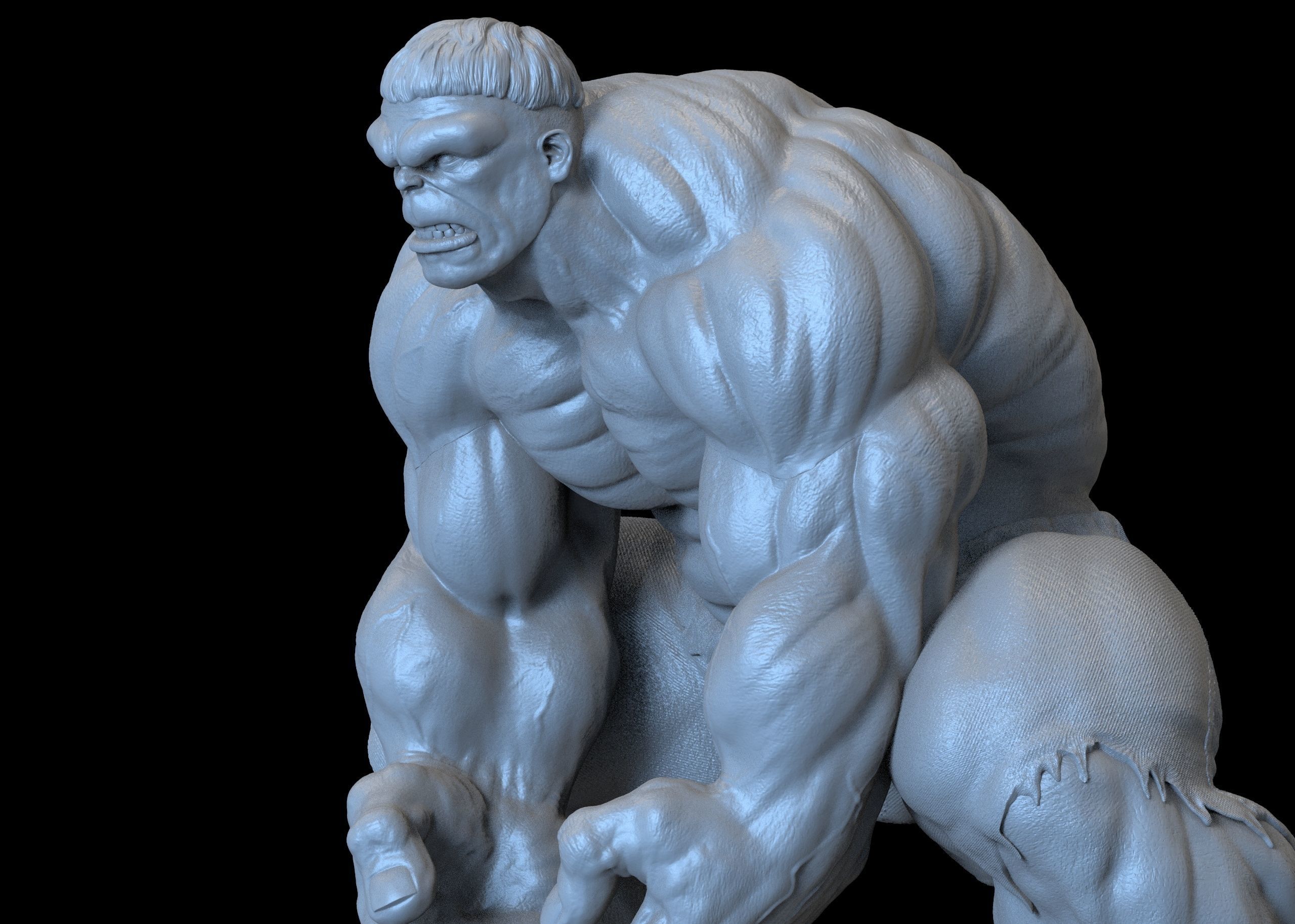 Hulk- 3D print model_1