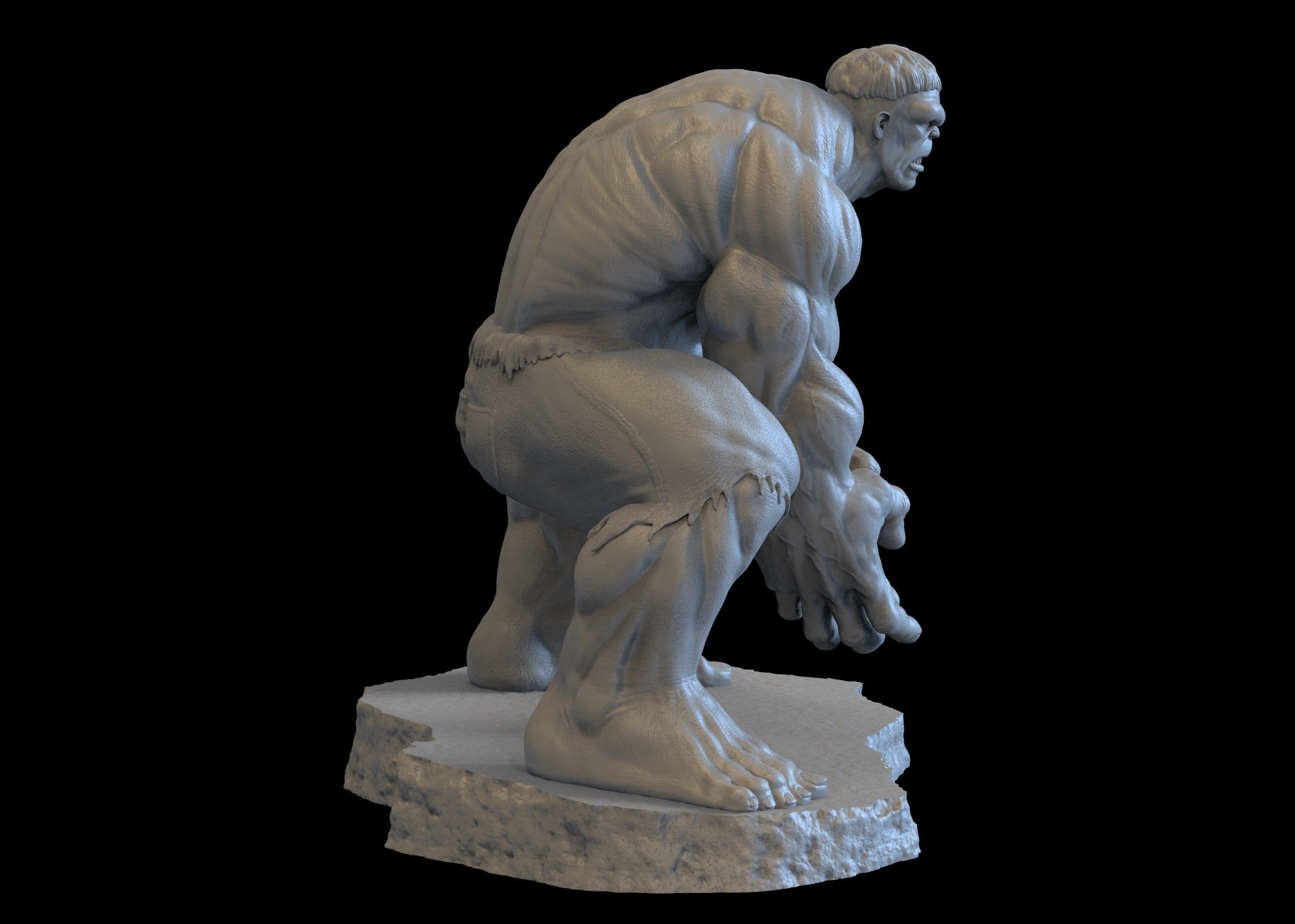 Hulk- 3D print model_16