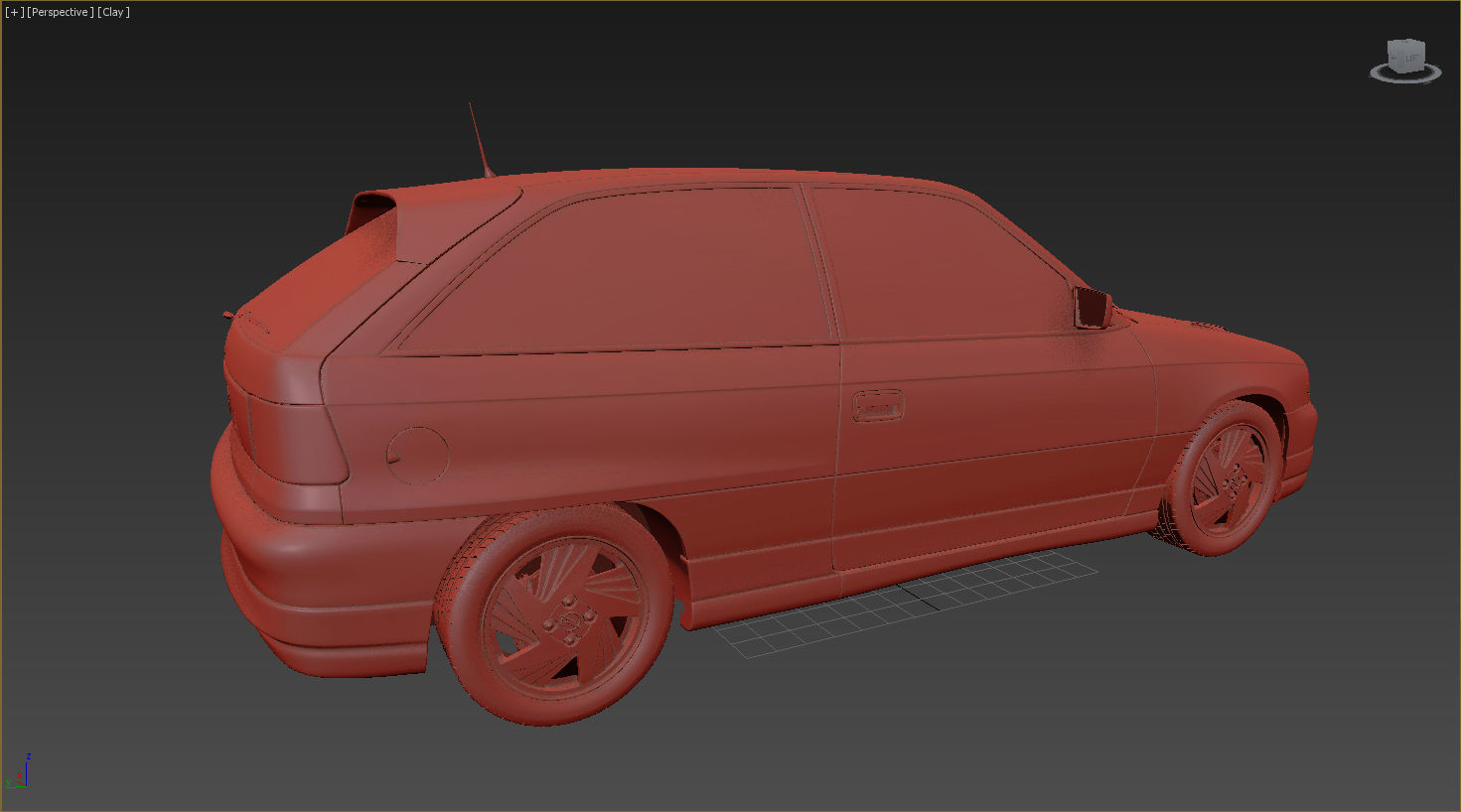 Opel Astra GSI 3D model_12