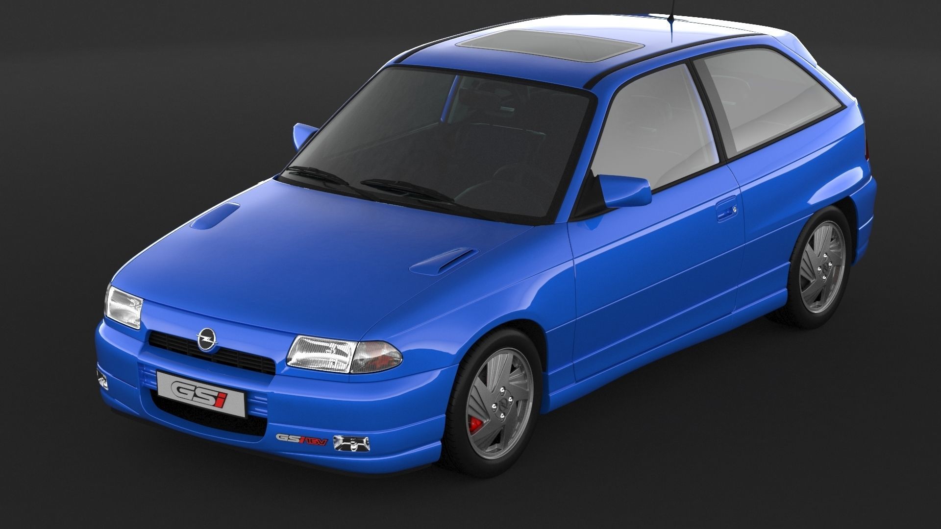 Opel Astra GSI 3D model_5