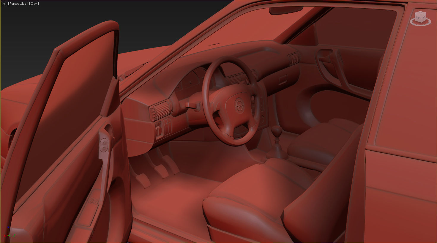Opel Astra GSI 3D model_10