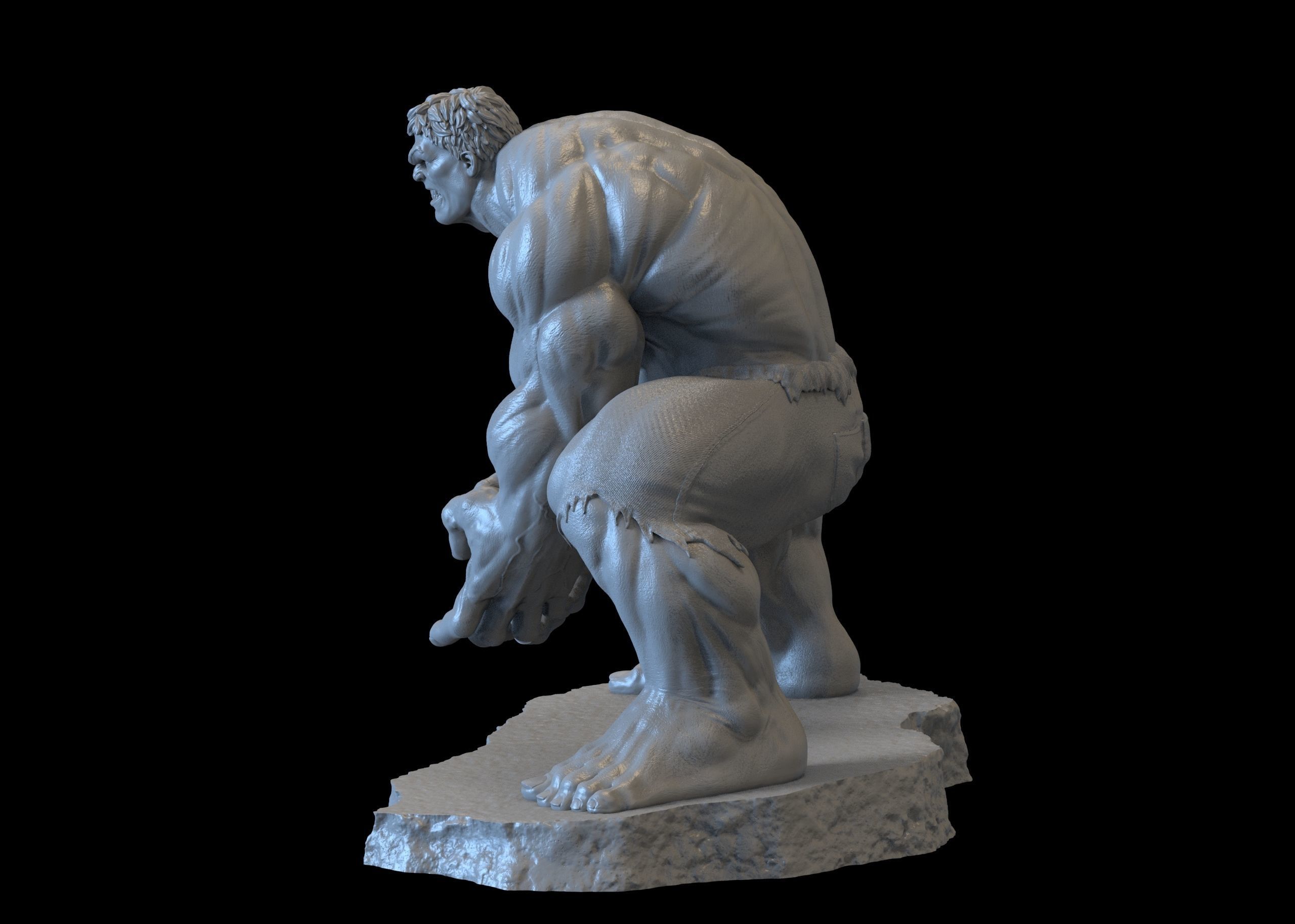 Hulk- 3D print model_18