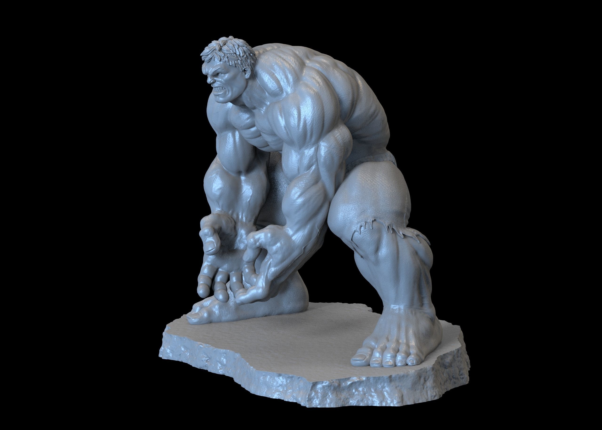 Hulk- 3D print model_1