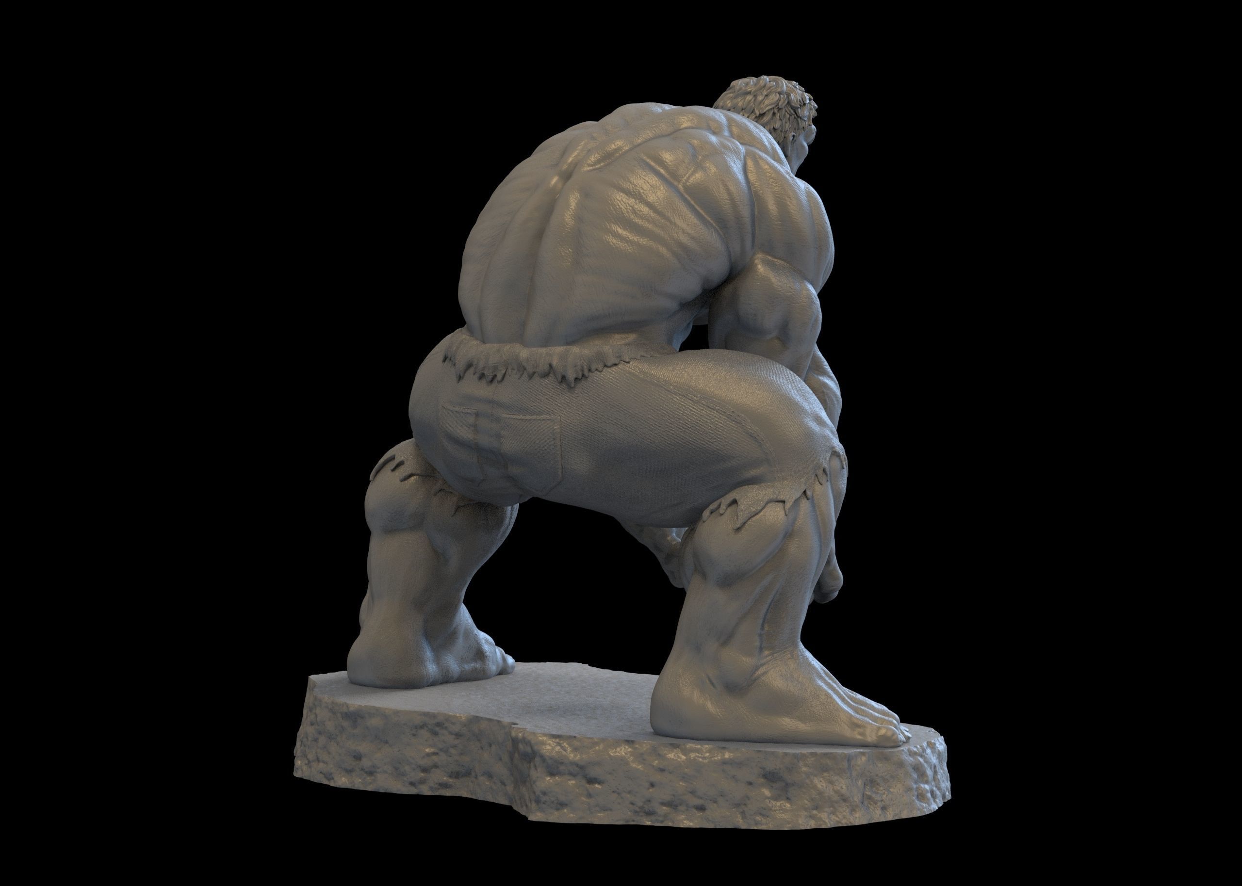Hulk- 3D print model_15