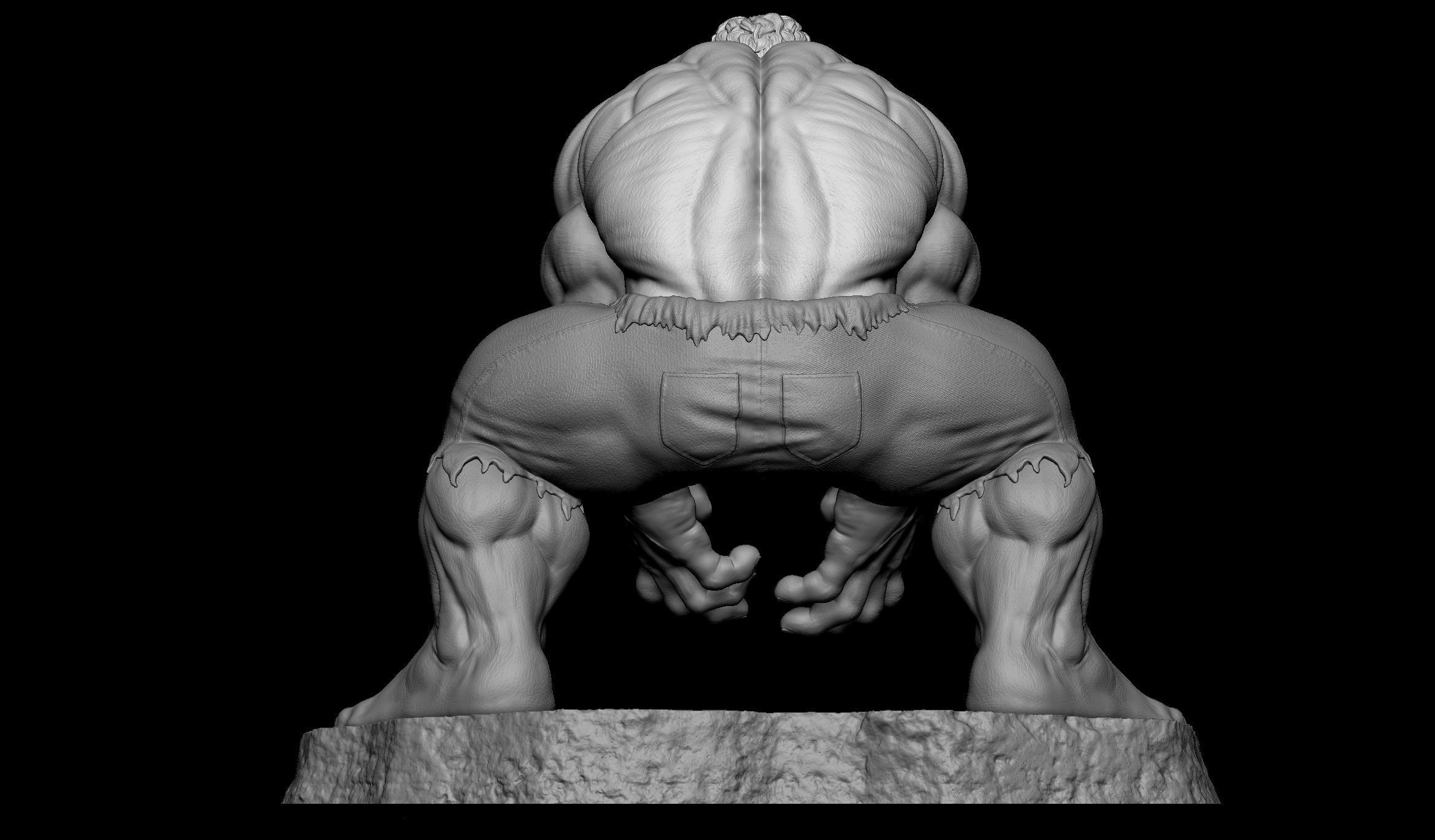 Hulk- 3D print model_9