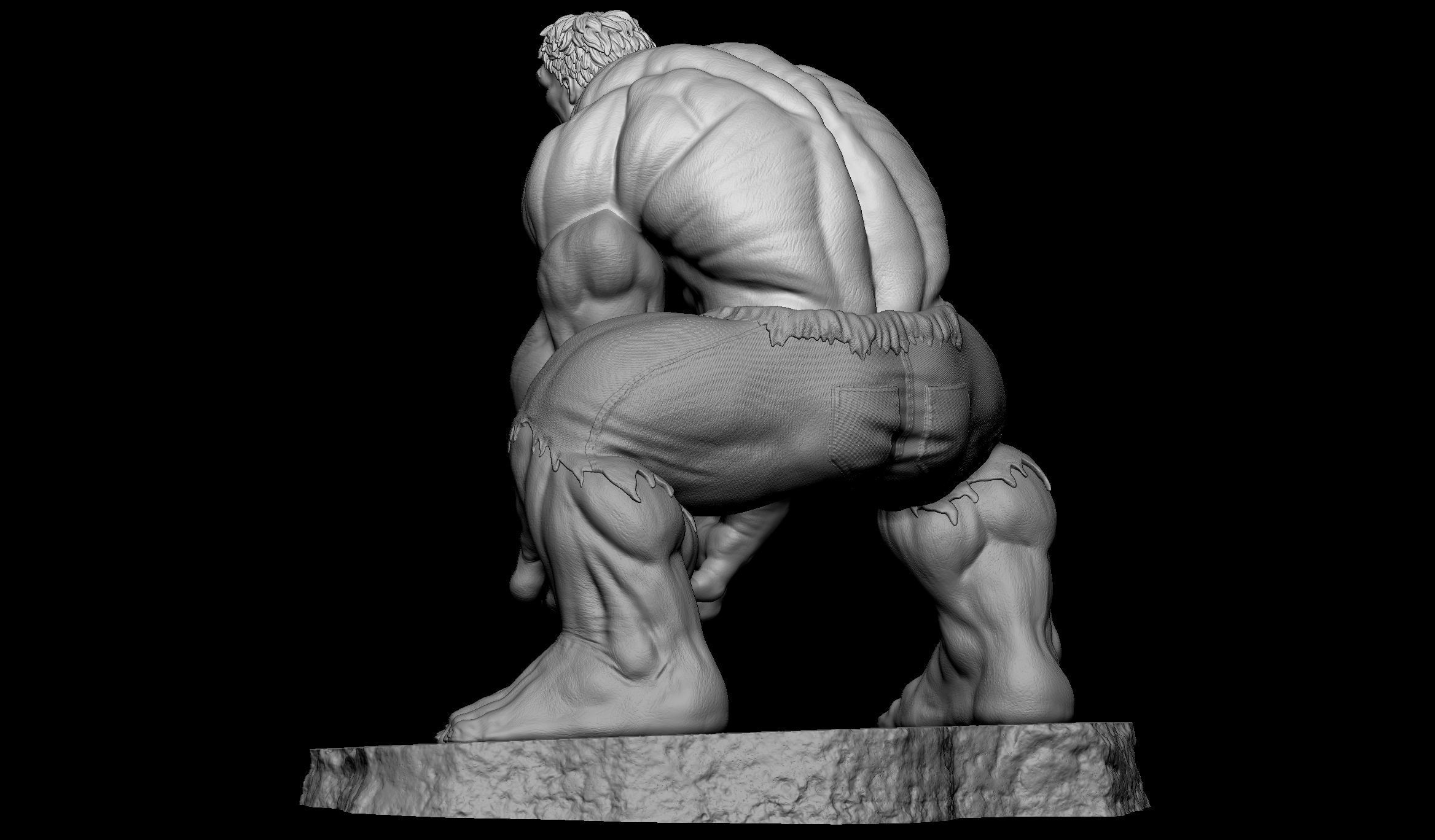 Hulk- 3D print model_10