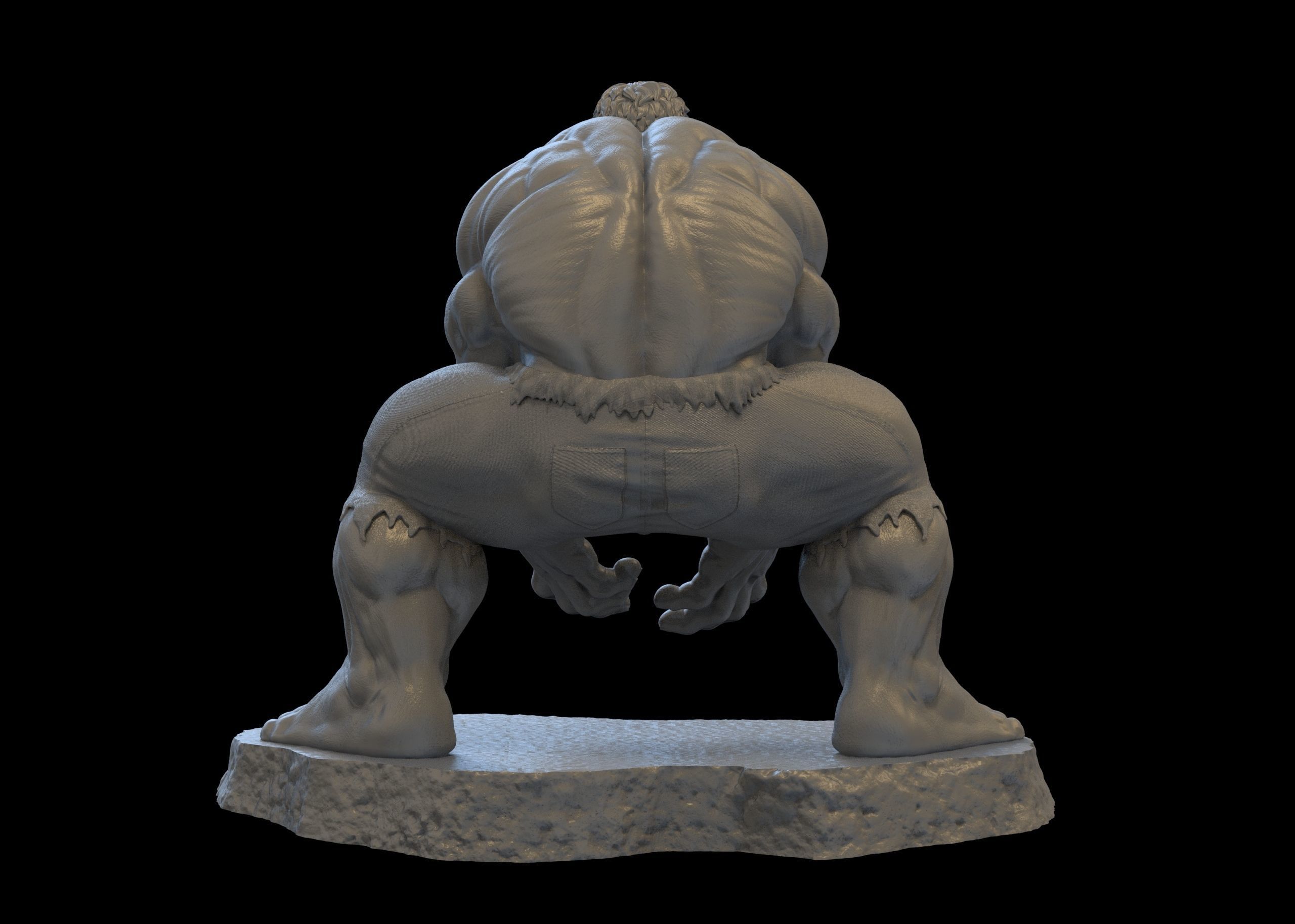 Hulk- 3D print model_16