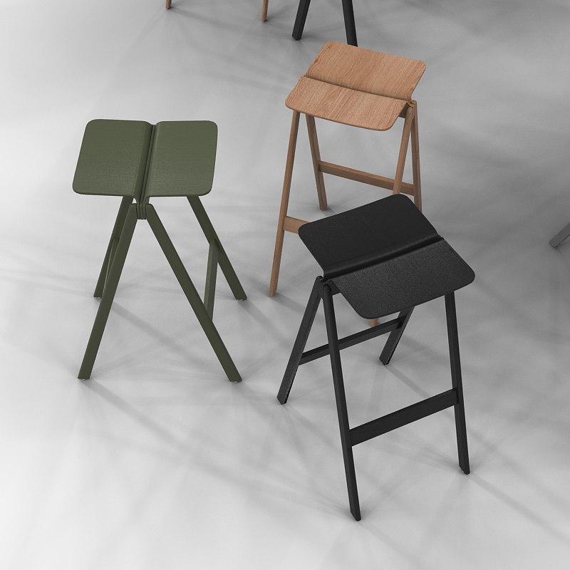 Copenhagen Collection by Ronan and Evan Bouroullec for Hay 3D model_1