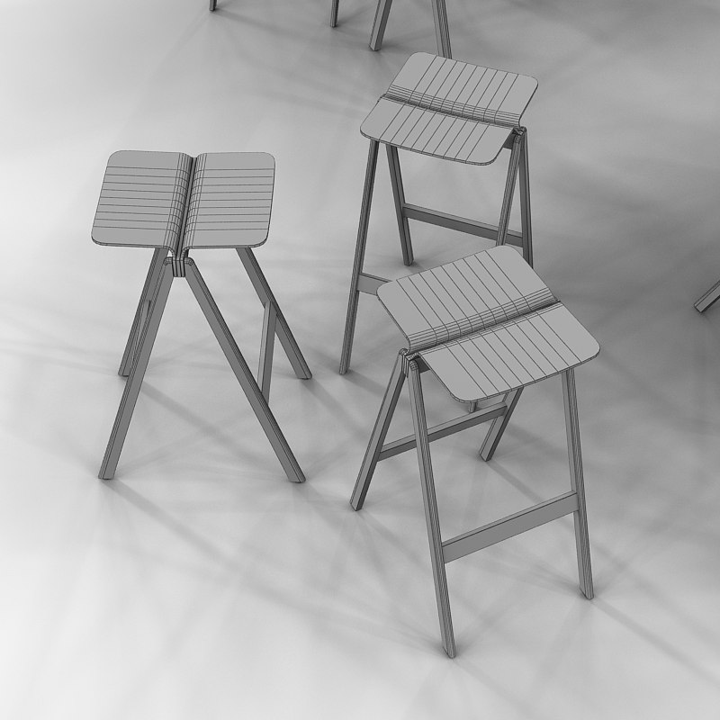 Copenhagen Collection by Ronan and Evan Bouroullec for Hay 3D model_6