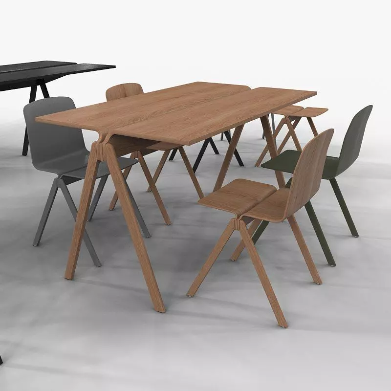 Copenhagen Collection by Ronan and Evan Bouroullec for Hay 3D model_0