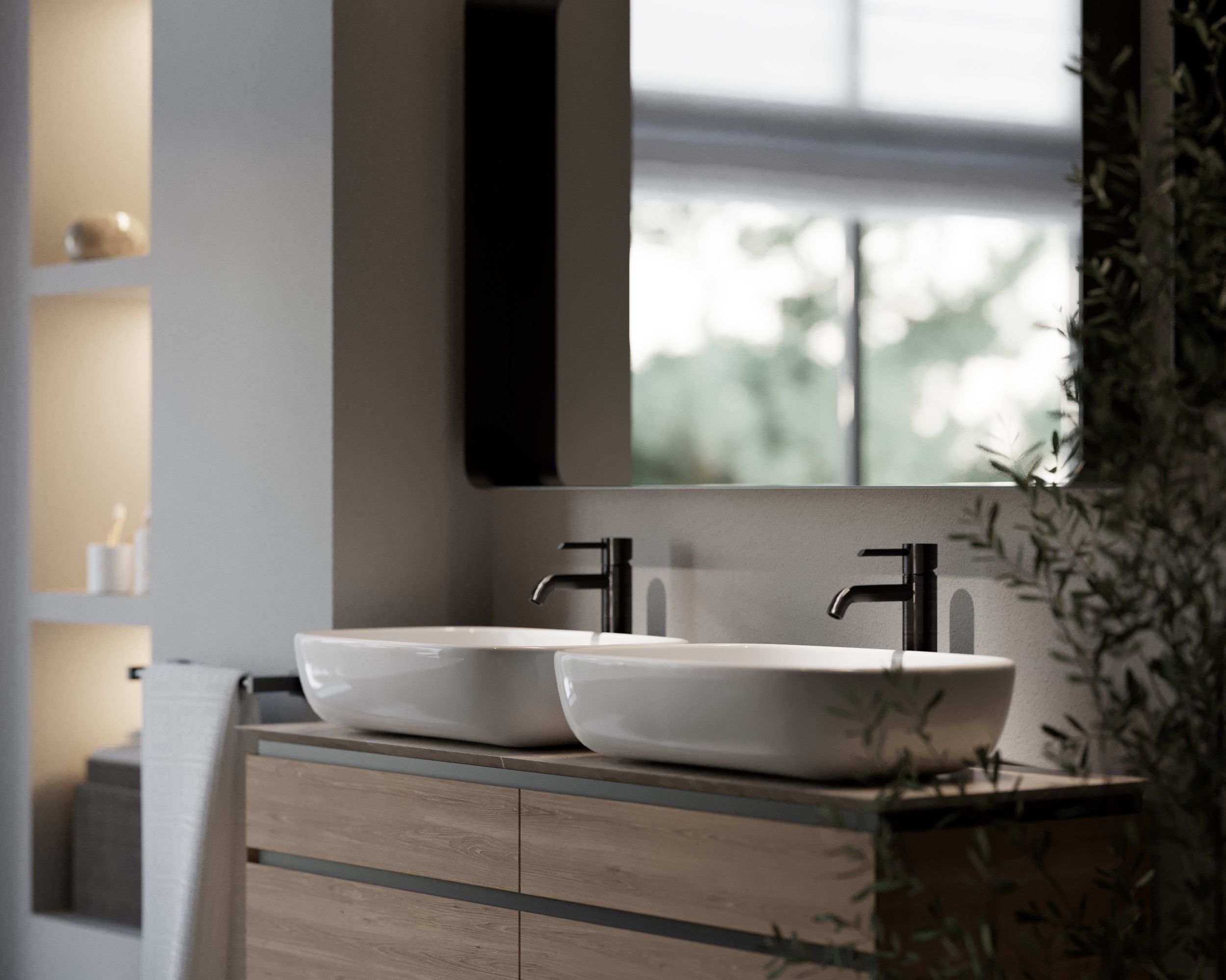 German modern bathroom 1 3D model_4