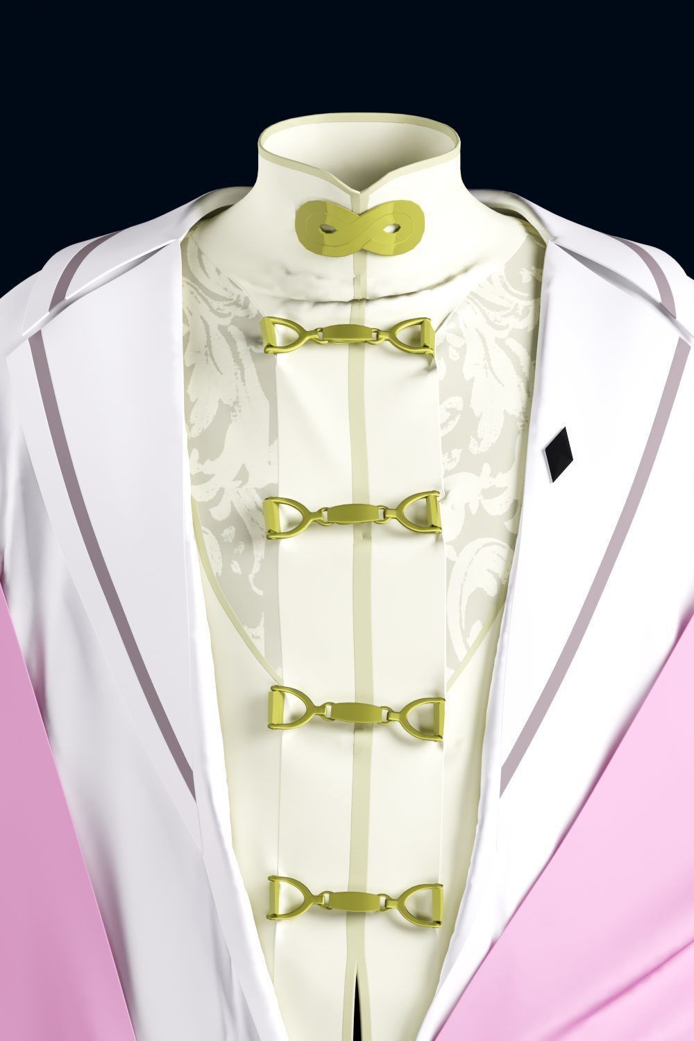 modern traditional model 3D model_4