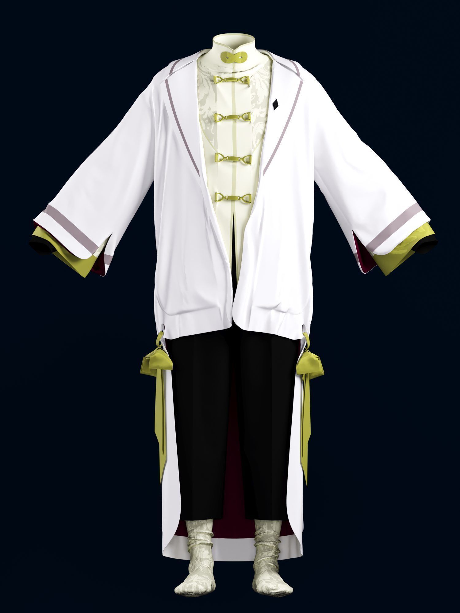 modern traditional model 3D model_5