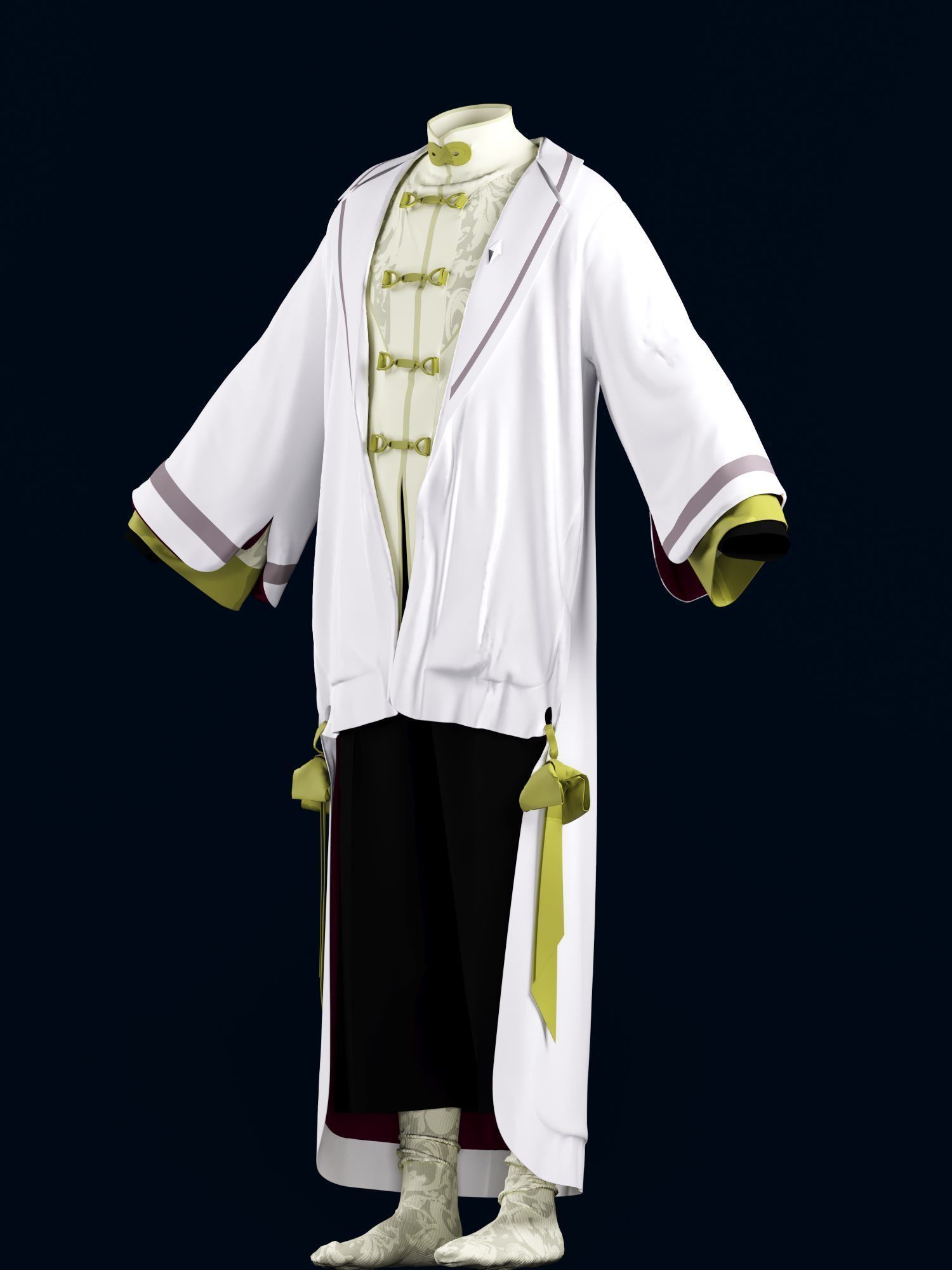 modern traditional model 3D model_6