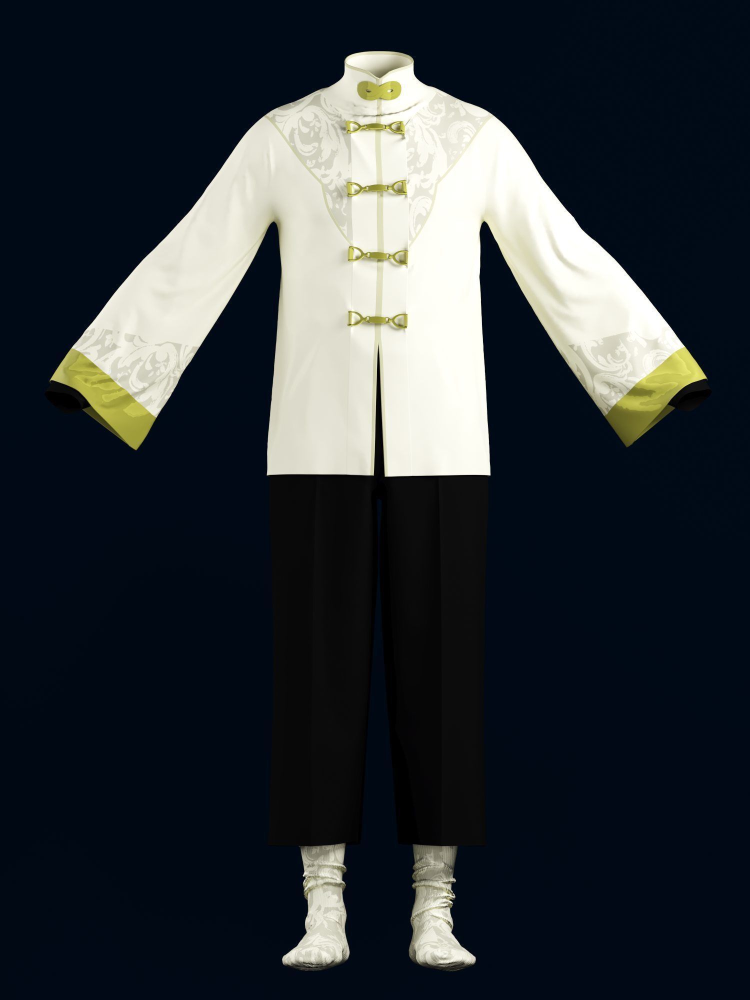 modern traditional model 3D model_8