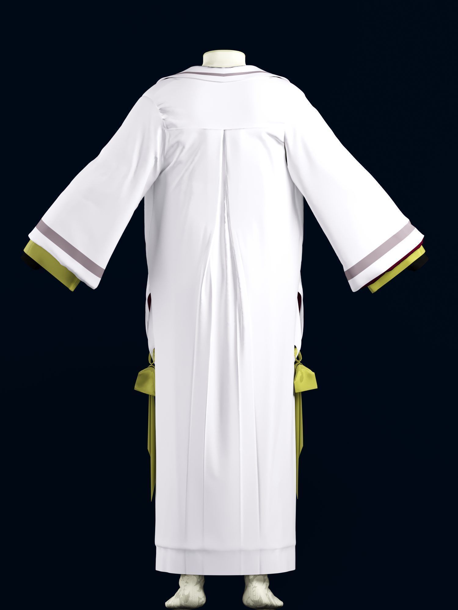 modern traditional model 3D model_7