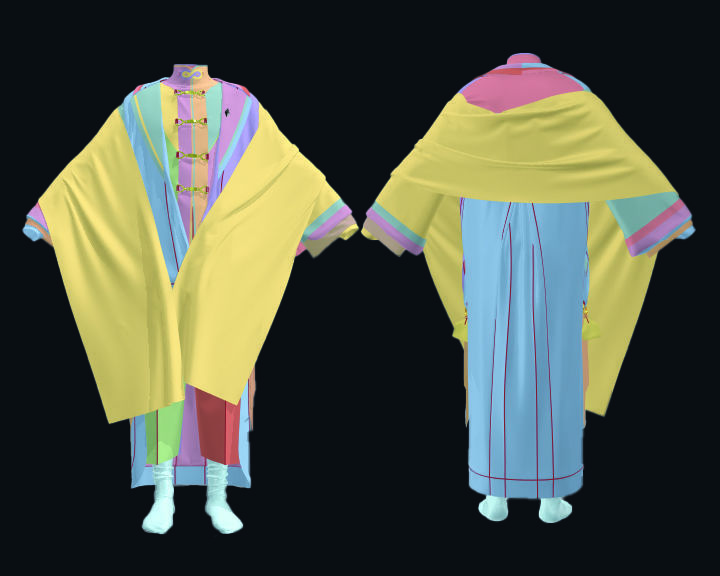 modern traditional model 3D model_14