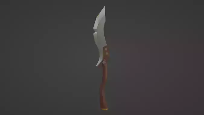 NATURE SWORD Low-poly 3D model