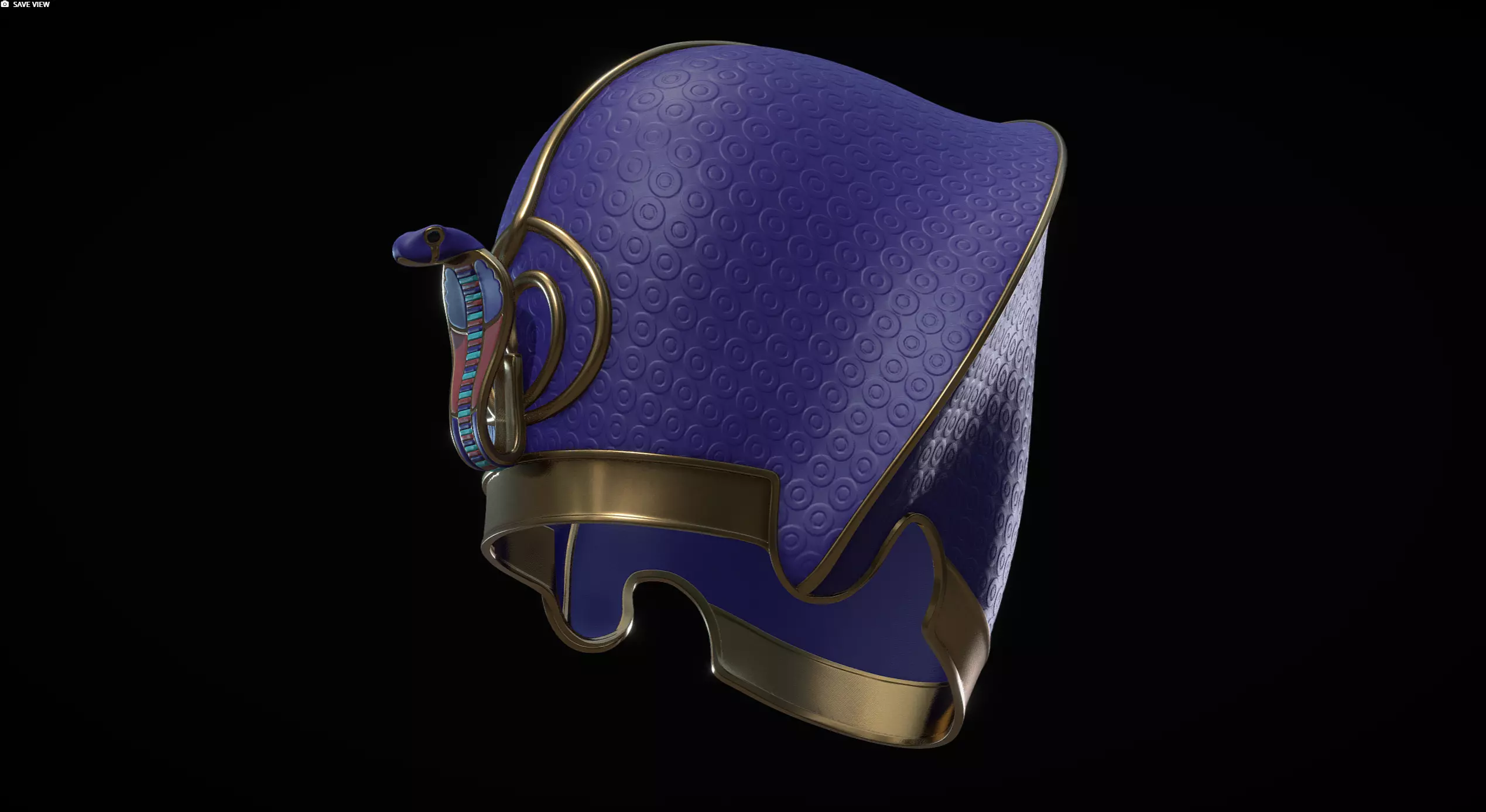 Amenhotep III - Crown  3D print model_0