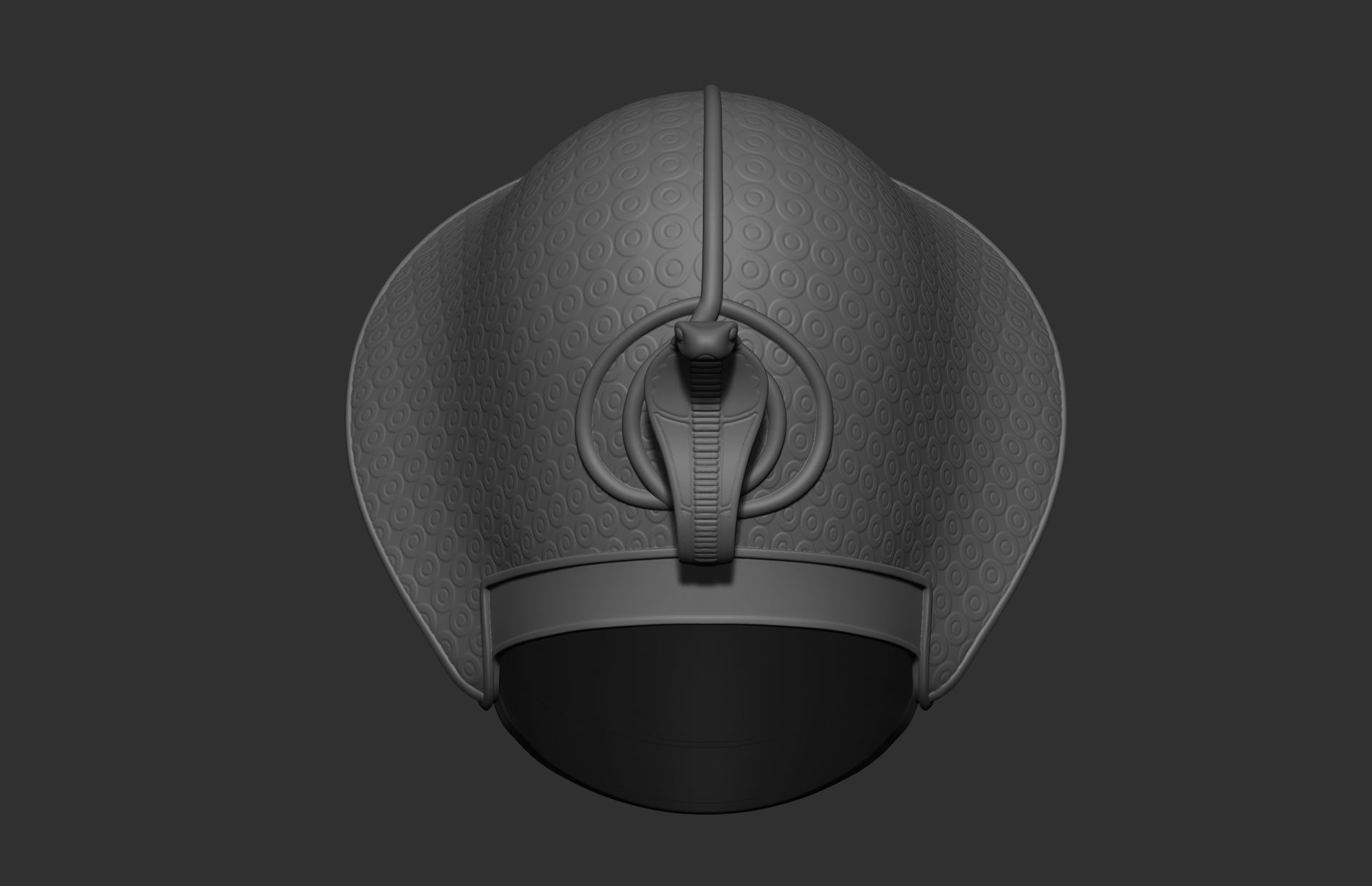 Amenhotep III - Crown  3D print model_7