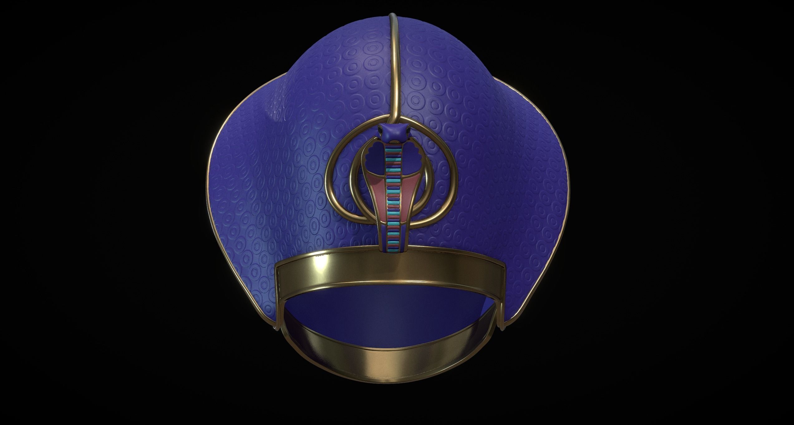 Amenhotep III - Crown  3D print model_1