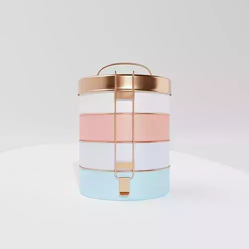 Modern Lunch Box Model 3D model 3