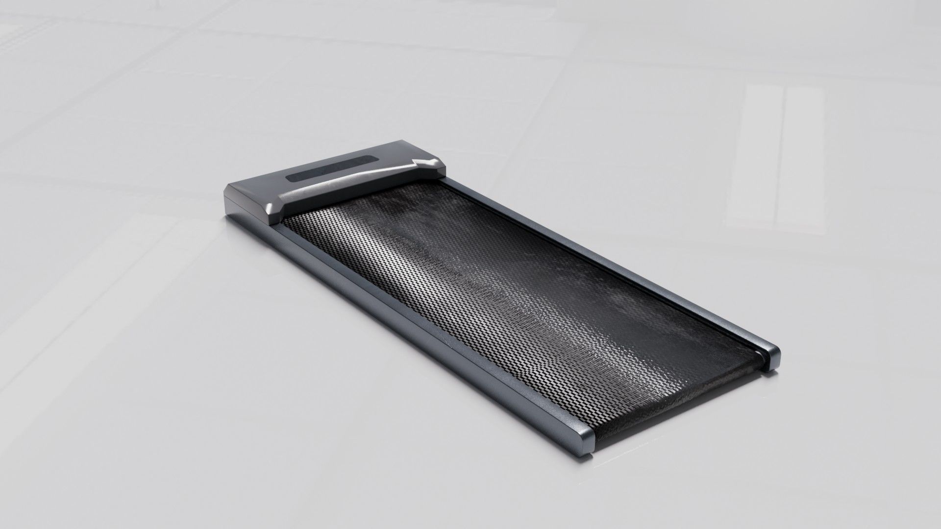 Treadmill Low-poly 3D model_6