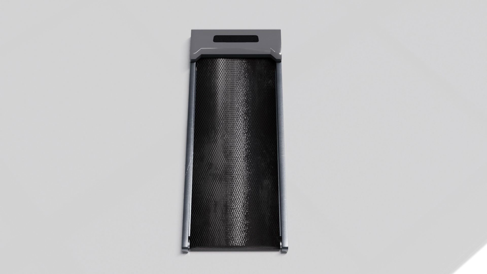 Treadmill Low-poly 3D model_8