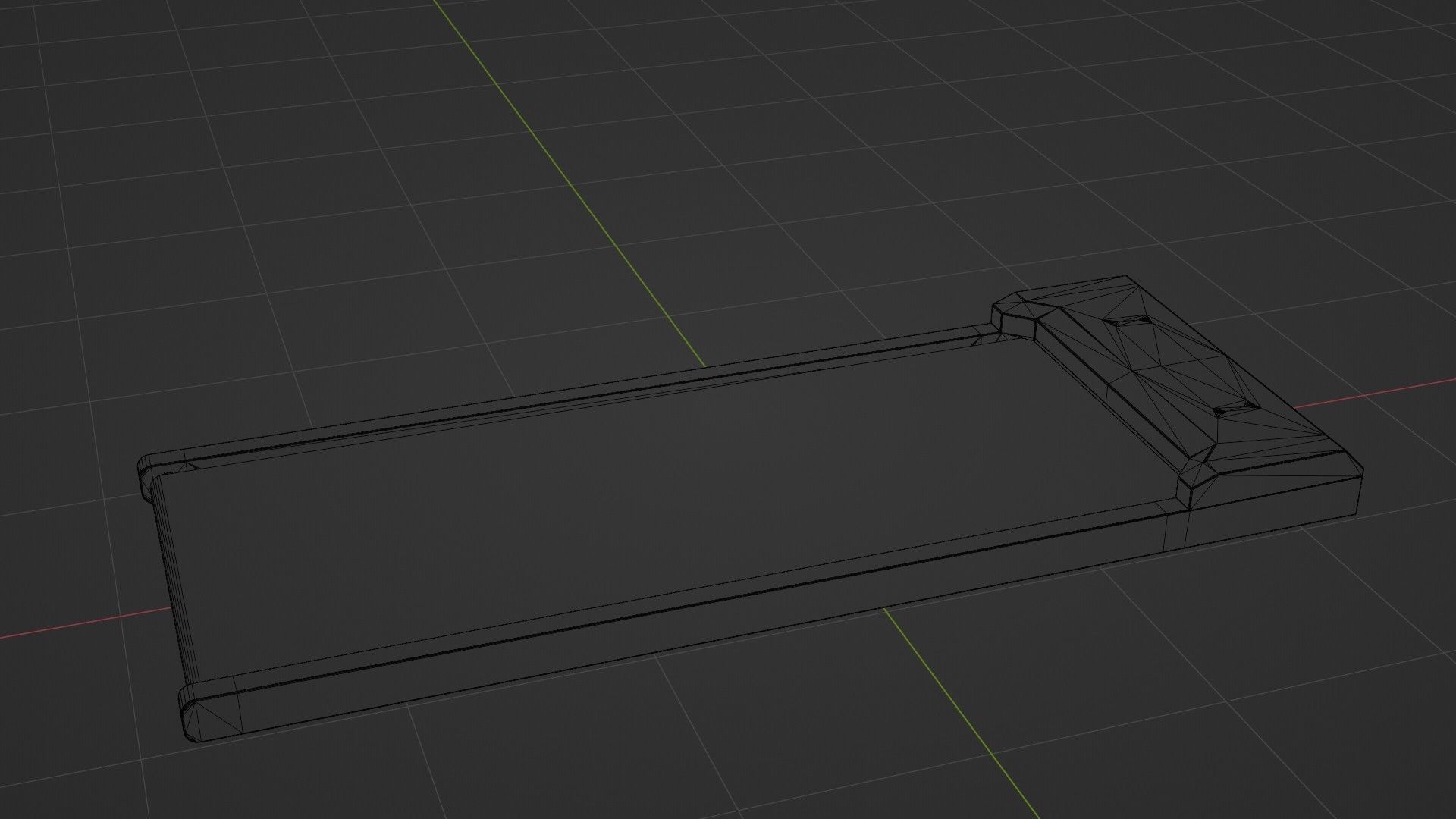 Treadmill Low-poly 3D model_20