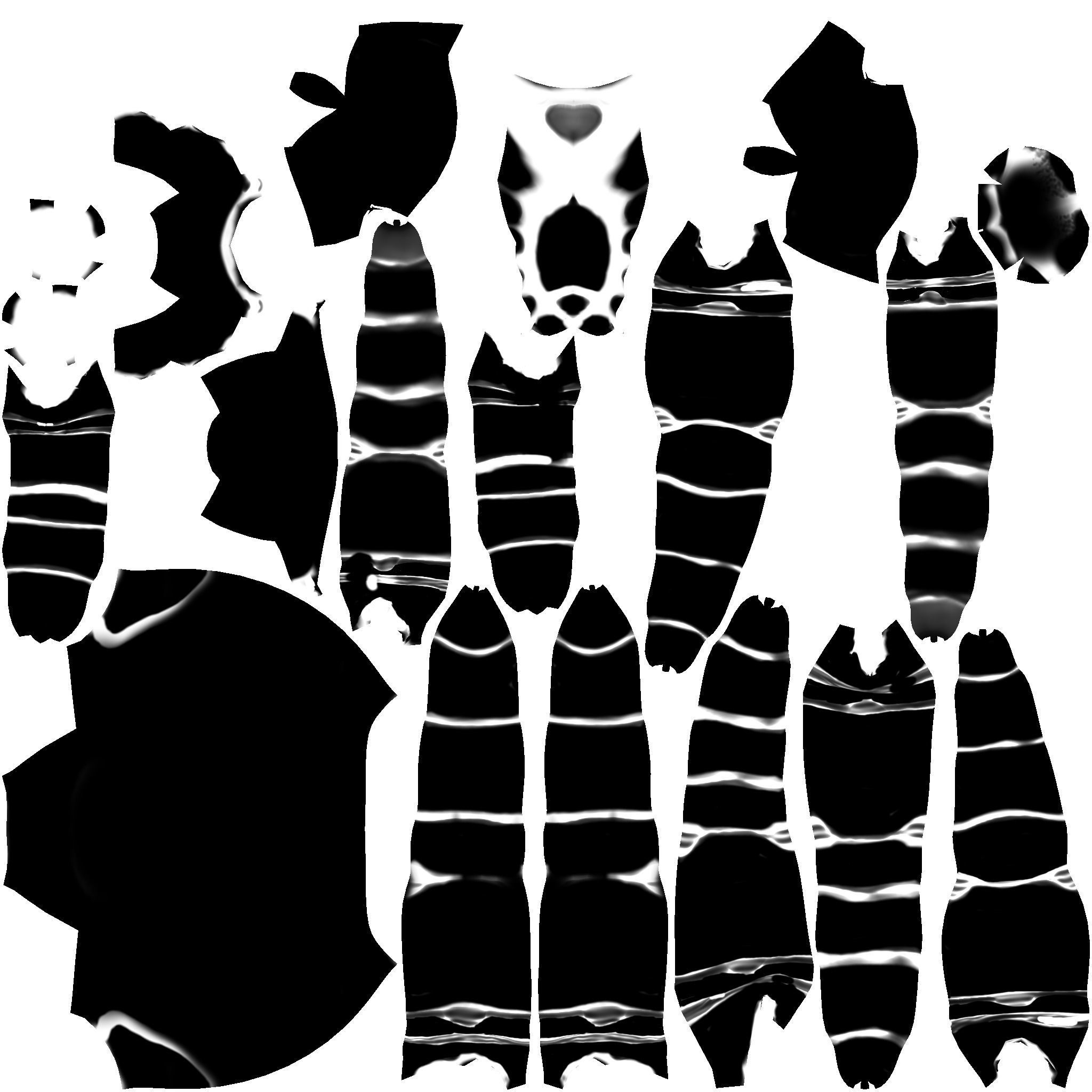 Mouse Spider Low-poly 3D model_15