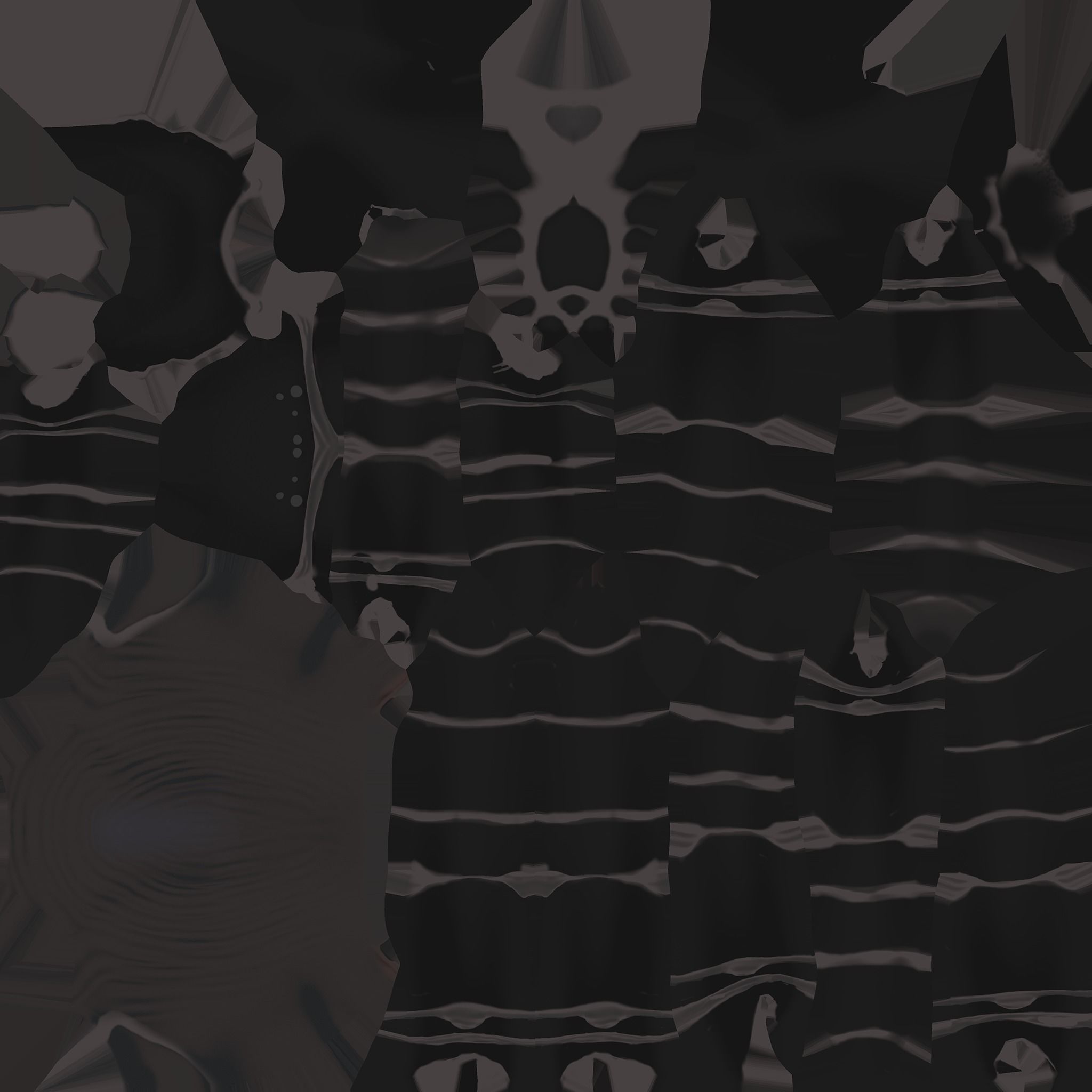 Mouse Spider Low-poly 3D model_13