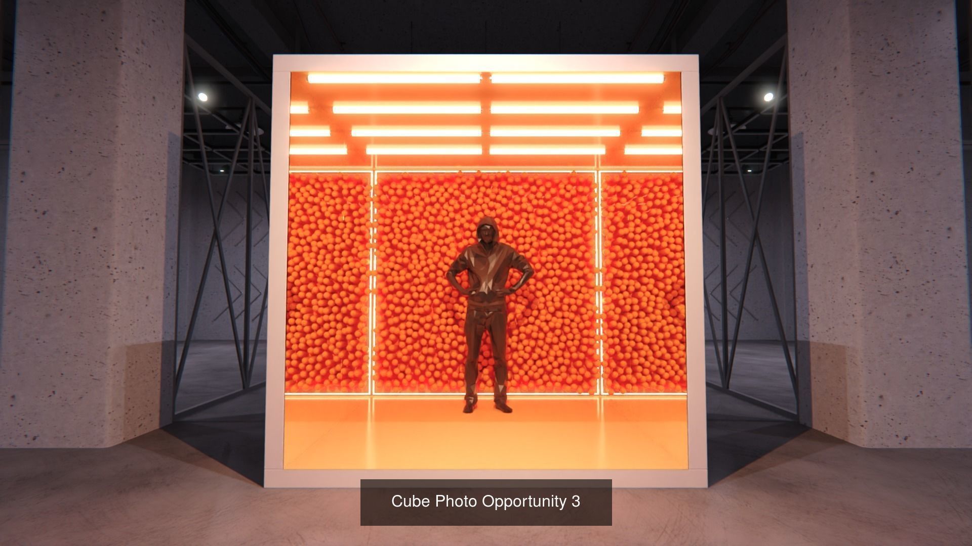 Cube Photo Opportunities - 5 Pack 3D Model Collection_3